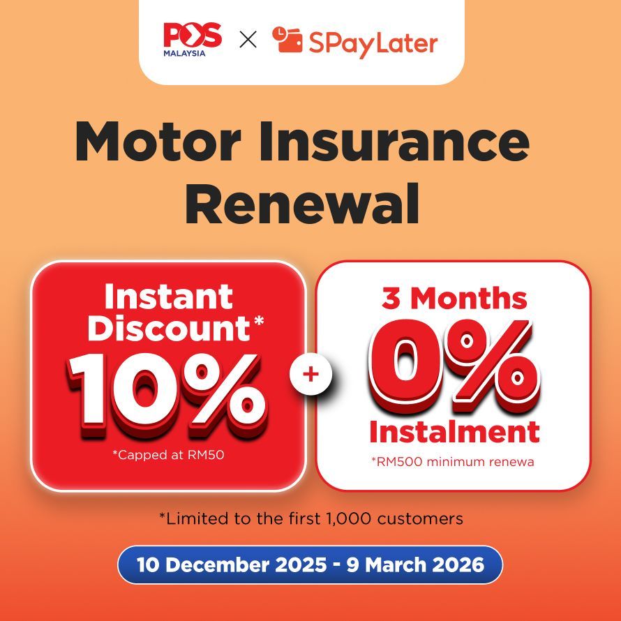 Renew Motor Insurance with SPayLater.