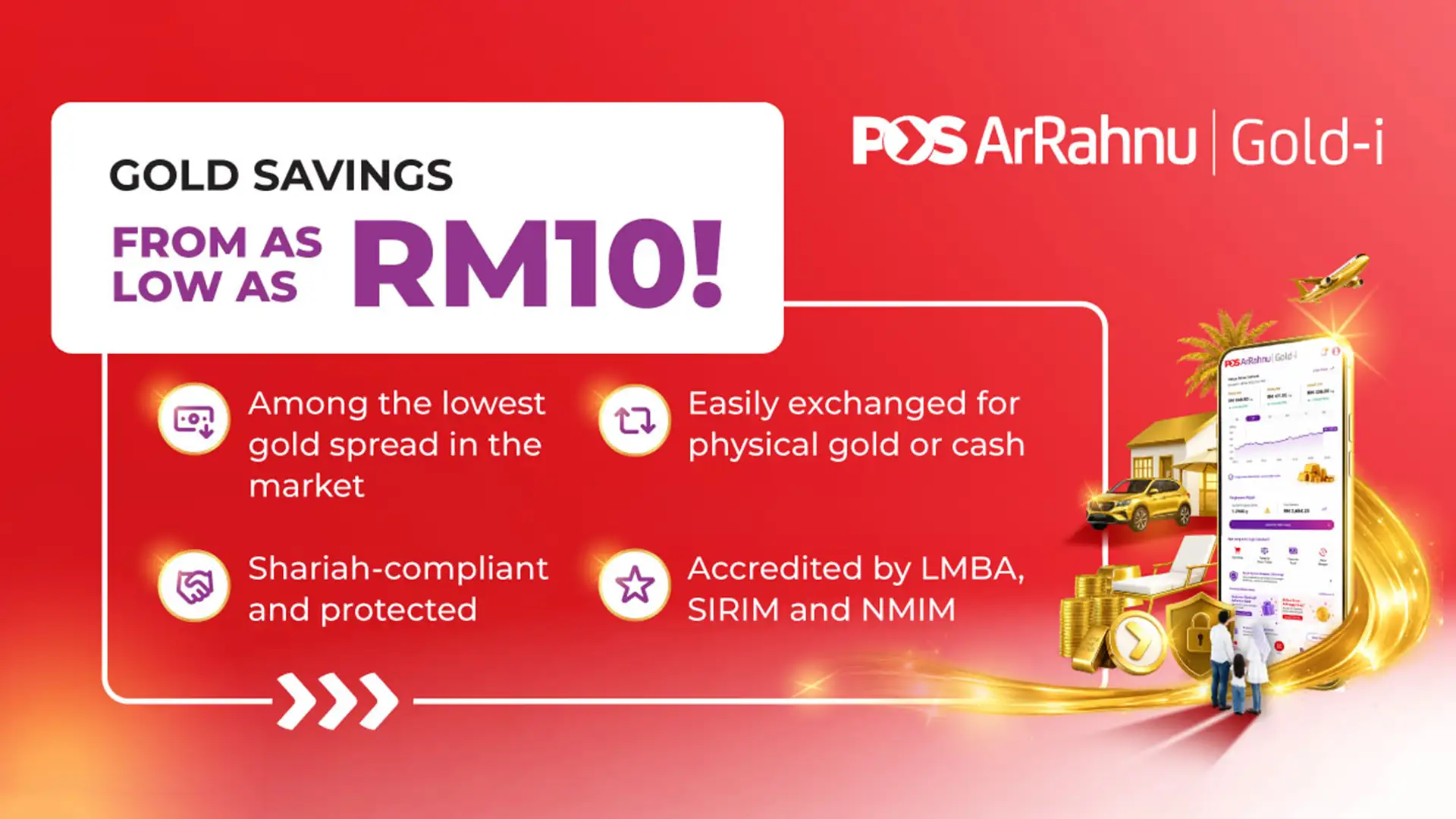 What Is Digital Gold and How Can Malaysians Start with Pos ArRahnu Gold-i?
